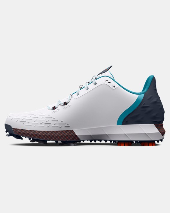 Men's UA HOVR™ Drive 2 Wide (E) Golf Shoes, White, pdpMainDesktop image number 1